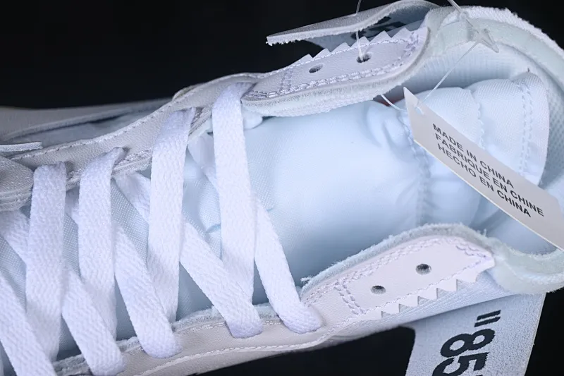 All categories Air Jordan Jordan series basketball shoes Air Jordan 1 High LW version Off White x Air Jordan OW AJ1 Joe 1 joint white high-top basketball shoes AA3834-100